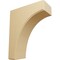 Ekena Millwork 3 1/2"W x 8"D x 10"H Clarksville Bracket, Alder BKTW04X08X10CVAL - alternate 1